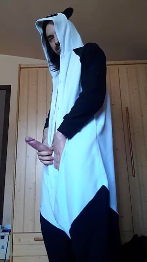Lewd in my panda onesie