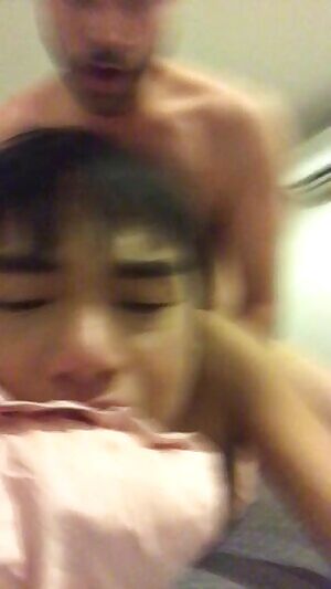 Asian boy proudly films himself being fucked in the ass by a sexy White guy