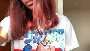 Asymmetrical tiddy drop. Puffy nipples 😍