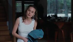 Brie Larson showing off her horny, hard nips while showing me how she'd jerk me off