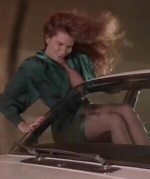 Tawny Kitaen with some 80s music video plot