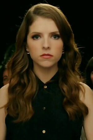 Anna Kendrick peeking in to take a cock from a makeshift gloryhole