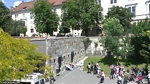 3 girls walking naked