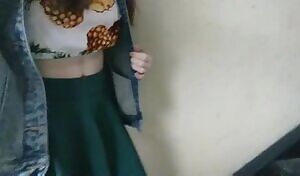 Flashing in a stairwell :)