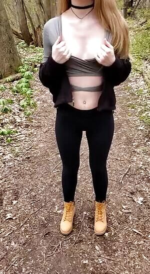 It wouldn't be a hike without flashing