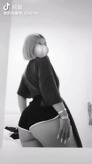 Chinese big butt girl 002