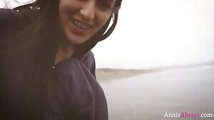 I almost froze my toes!