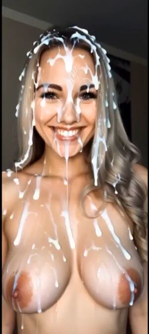Canada Blonde Bukkake Canadian Cumshot