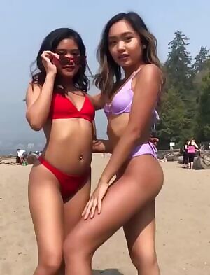 Drench these petite Asian cumdumps and fill them with your seed...<3