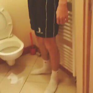 licking his friends balls