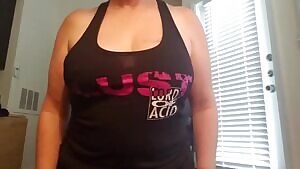 Enjoying my own titty drop and decided to share