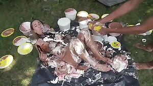 Making a human sundae