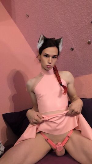 Sissy Hypnosis Chastity Femboy Pink Small Dick