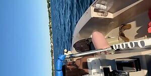 Just a little fun on the boat with some friends