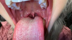 Giantess IRL ASMR Cum In Mouth