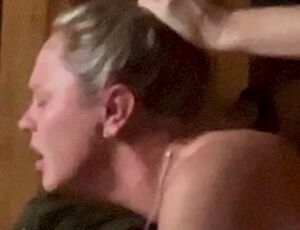 Hair Pulling Blonde Moaning