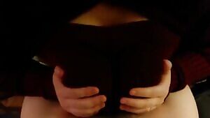 Sweater + Tits + Dick = Cum