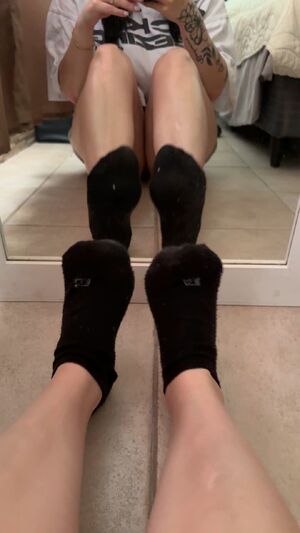 Ankle Socks Feet Legs Mirror