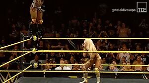Ember Moon has always had an easy time with the hot blondes, Mandy eating the eclipse in Sept 2016.