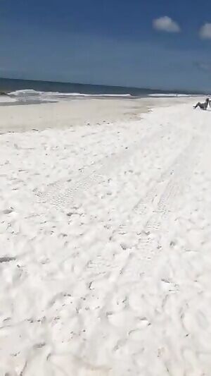 Milf at the beach... damn