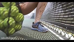 irst time not wearing panties while playing tennis