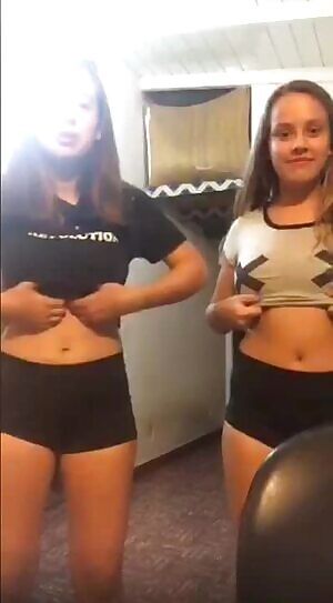 the girl who is on the left