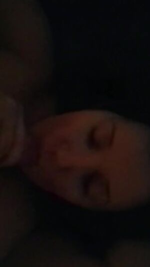 She was so horny from the all the comments we got our last post that she had me cum on her face as soon as I walked in the door