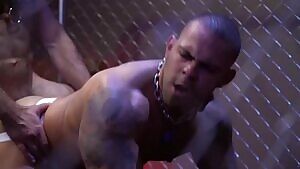 Ricky Larkin with Lorenzo Flexx hard anal sex