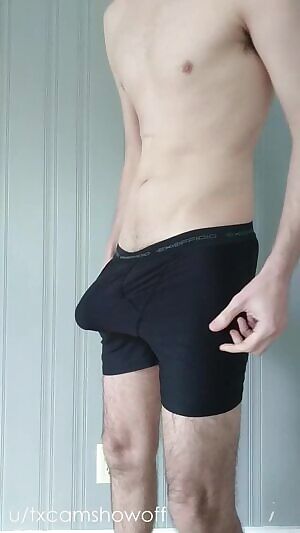 After workout Bulge