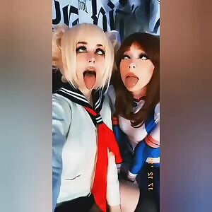 Himiko and Ŏchako Ahegaos