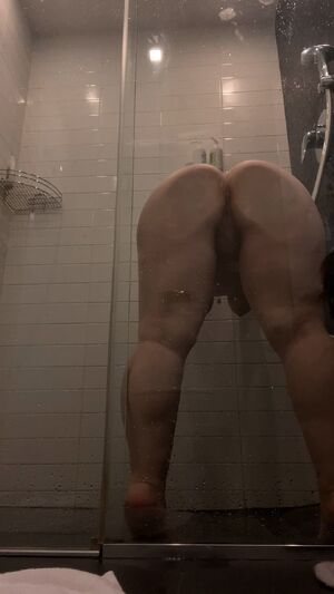My midget ass got a little wild in the shower