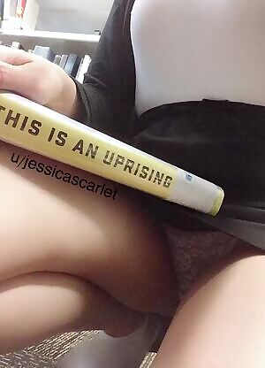 I was getting a book from the lower shelf the other day