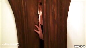 Neighbor Mia Malkova scared at home