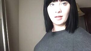 Blue eyed cutie skipped panties for easy access! ////