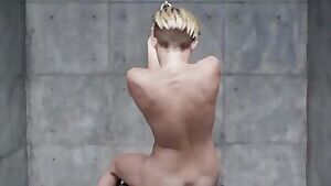 Miley Cyrus Wrecking Ball outtake
