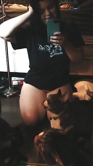 WHY is he constantly demanding attention when I’m trying to be sexy?????