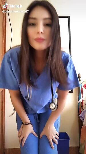 She can take my blood pressure