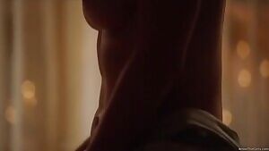 Lizzy Caplan's nice boobs took my first load today