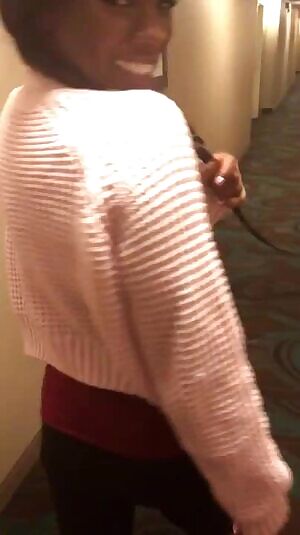 Blowjob and sex in the hotel elevator. This must be the world's tallest lift