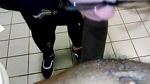 Wal-Mart employee sucking dick on break