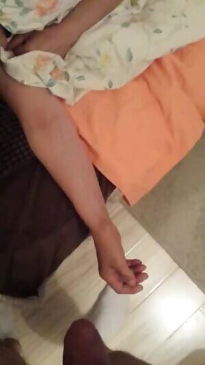 Sleeping mom