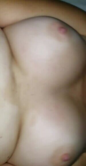 Let my tits hypnotize you as I get fucked.