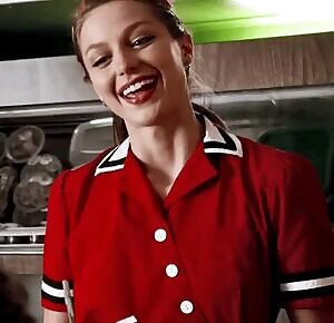 When you ask Melissa Benoist if she’s on the menu