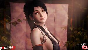 Momiji Blowjob and Facial