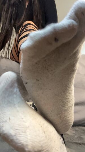 Ankle Socks Cum On Feet