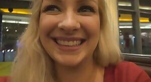 Fingered in a restaurant