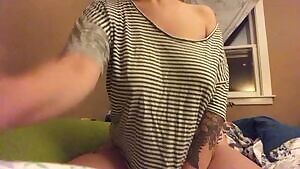 Cutesy titty drop from last night 😇