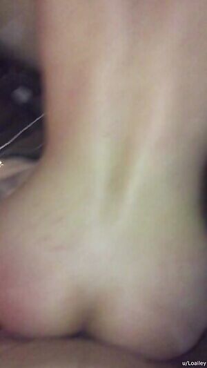 I love the feeling when he pushes me against the wall and stretches me out