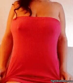 Pink tube top