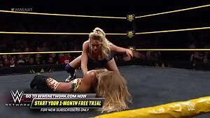 I wish Lacey Evans would do this to me all day.